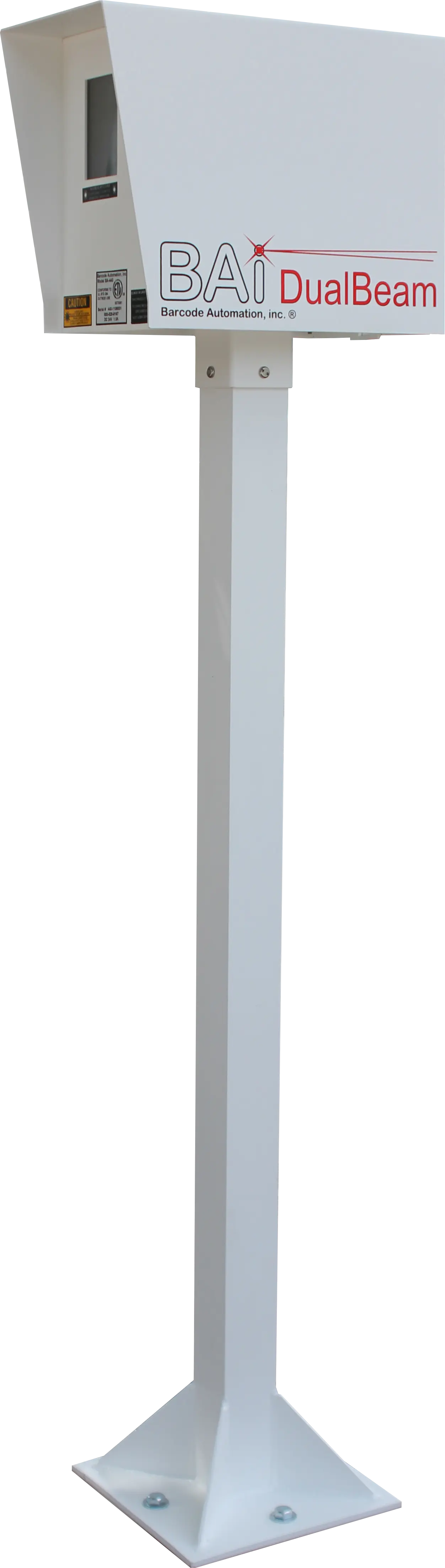 BA-440 DualBeam Barcode Reader on Post